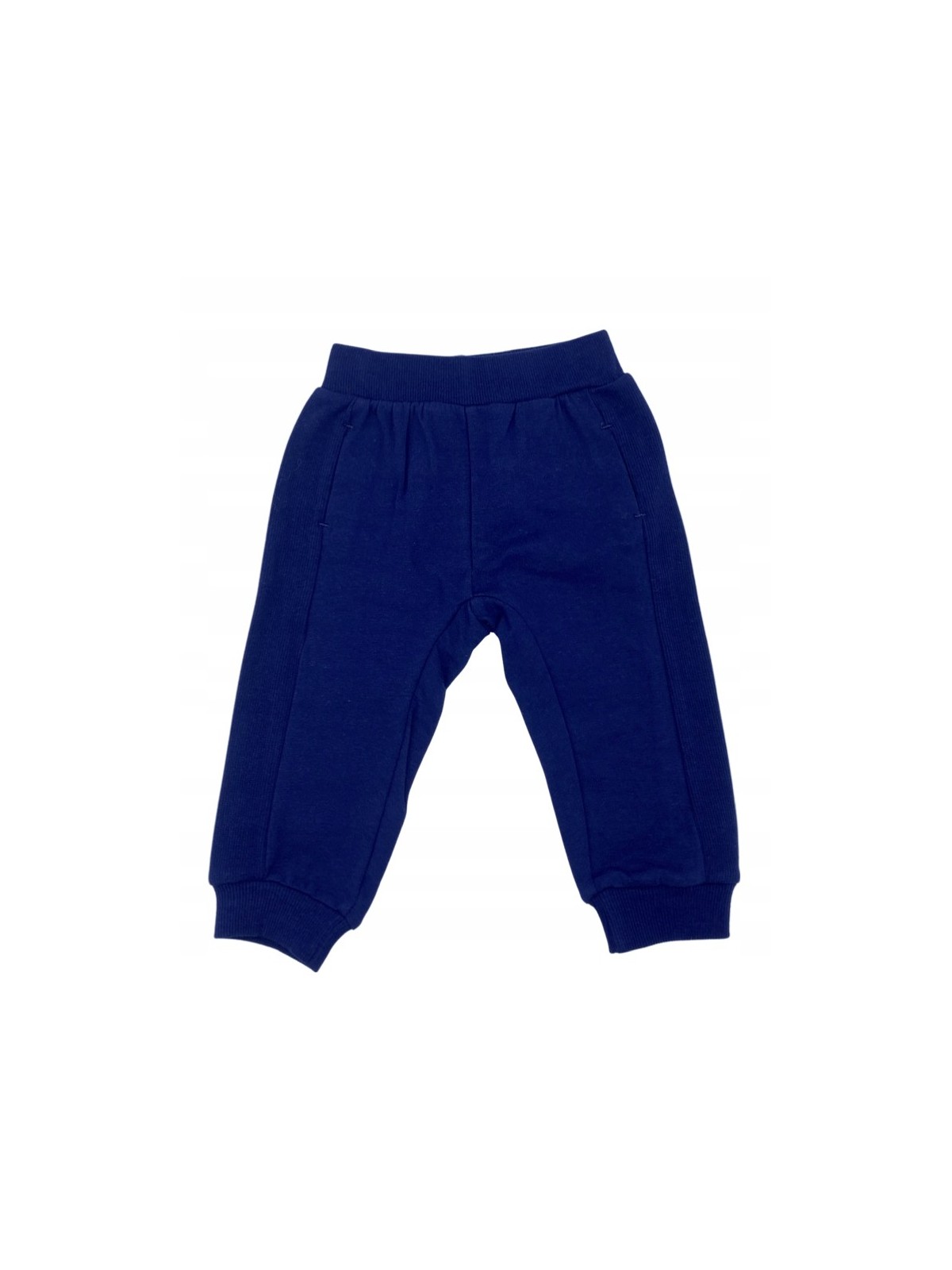 MAYORAL NEWBORN KOMPLET DRES DLA CHŁOPCA BLUZA Z PIESKIEM SPODNIE GRANATOWE 1681/87