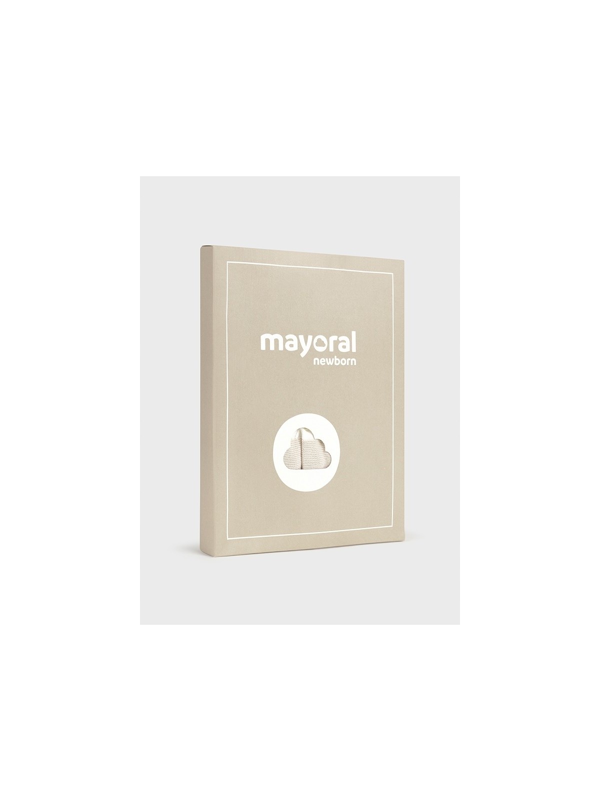 MAYORAL NEWBORN KOMPLET DLA CHŁOPCA DZIANINA SWETER BUZKA SPODNIE BEZ BIAŁY 1560/86