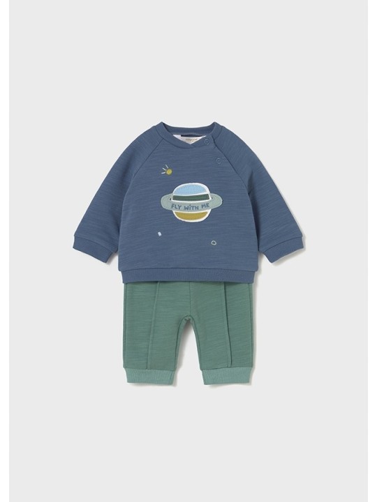 MAYORAL NEWBORN KOMPLET BLUZA I SPODNIE 2639/35