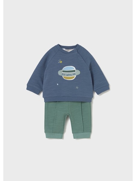 MAYORAL NEWBORN KOMPLET BLUZA I SPODNIE 2639/35