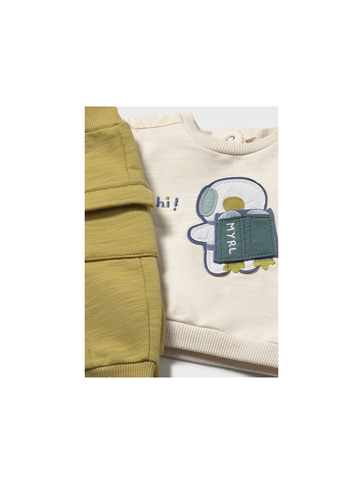 MAYORAL NEWBORN KOMPLET BLUZA I SPODNIE 2639/35 1