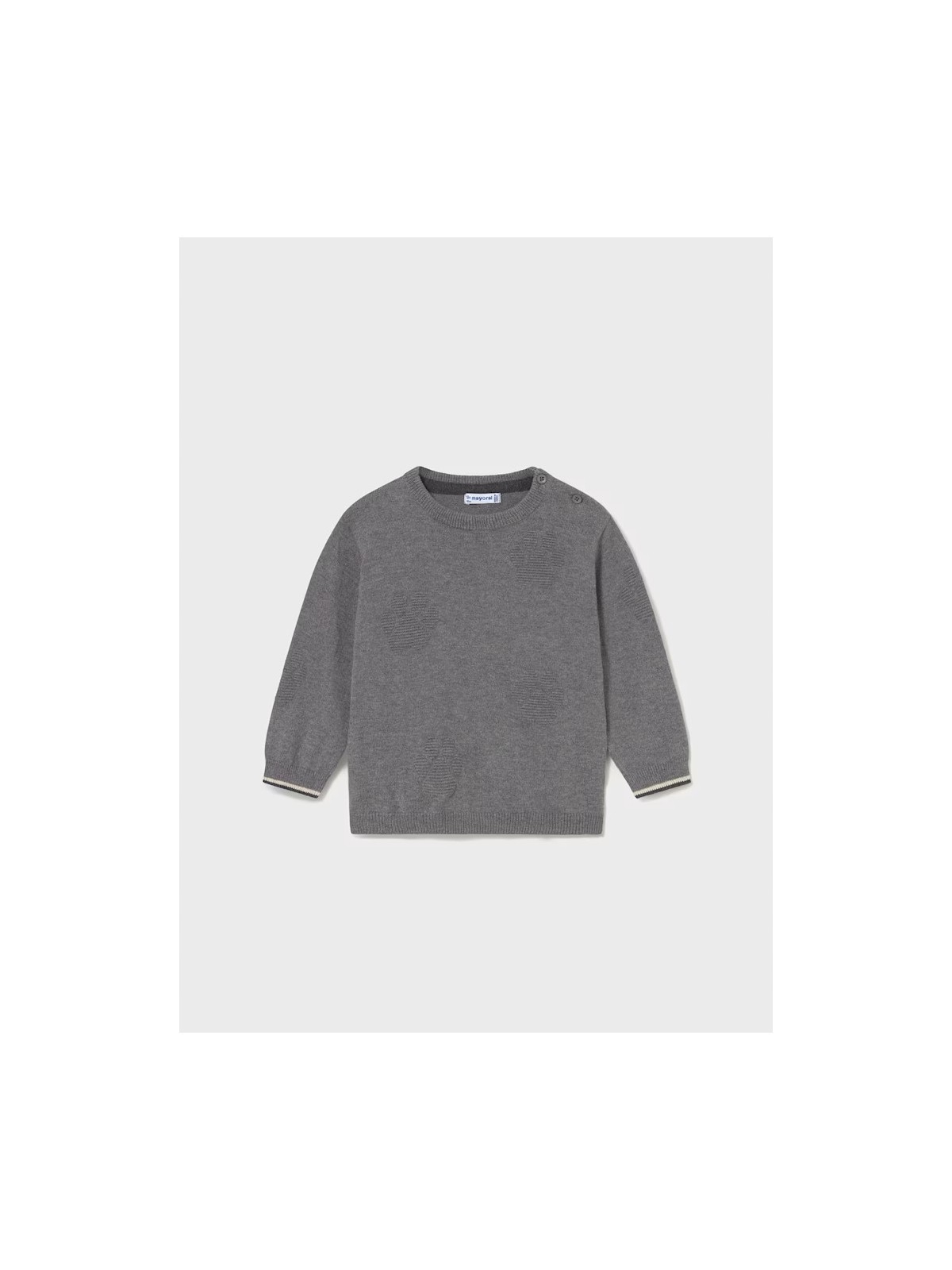 MAYORAL BABY SWETER SWETEREK GRAFIT ŁAPKI PIESKA 2347