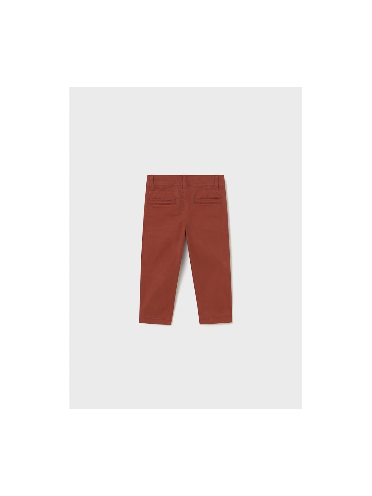 MAYORAL BABY BASIC SPODNIE WIZYTOWE DLA CHŁOPCA CHINO SLIM CEGLASTY  521