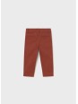 MAYORAL BABY BASIC SPODNIE WIZYTOWE DLA CHŁOPCA CHINO SLIM CEGLASTY  521