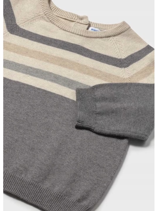 MAYORAL BABY SWETER SWETEREK  BEŻ GRAFIT 2342