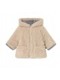 MAYORAL NEWBORN BLUZA Z KAPTUREM DWUSTRONNA SZARA KREM 2496