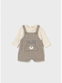 MAYORAL NEWBORN ŚPIOSZKI  DLA CHŁOPCA BEŻ KREM 2645