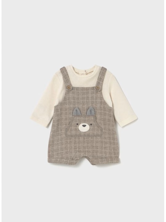 MAYORAL NEWBORN ŚPIOSZKI  DLA CHŁOPCA BEŻ KREM 2645