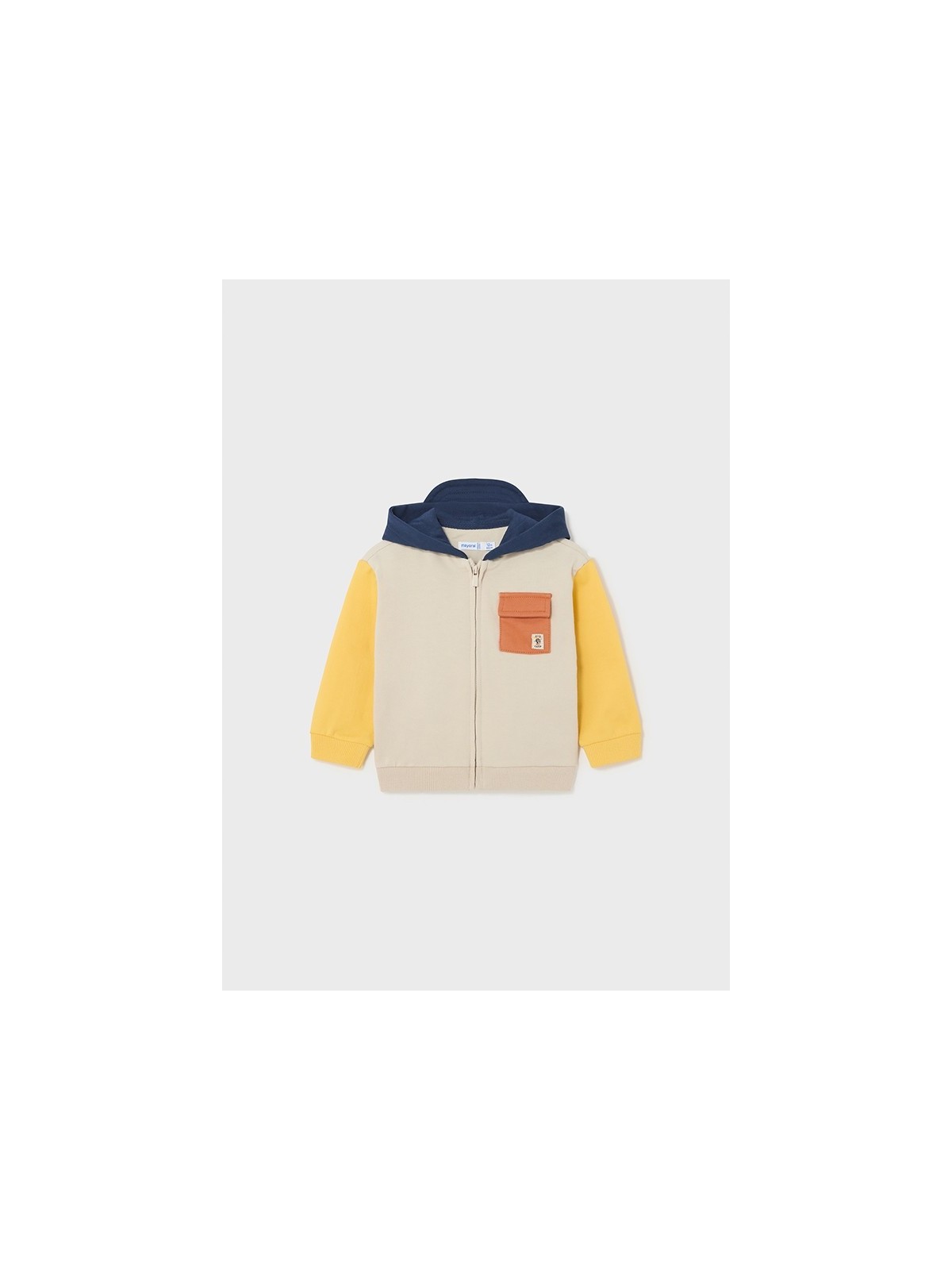 MAYORAL BABY KOMPLET DRES BLUZA Z KAPTUREM SPODNIE DRESOWE 1844/50