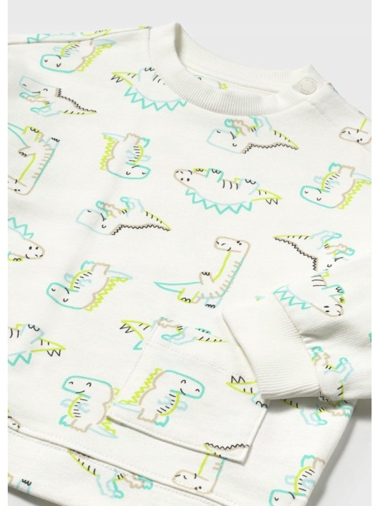 MAYORAL BABY BLUZA DLA CHŁOPCA DINOZAURY 1468