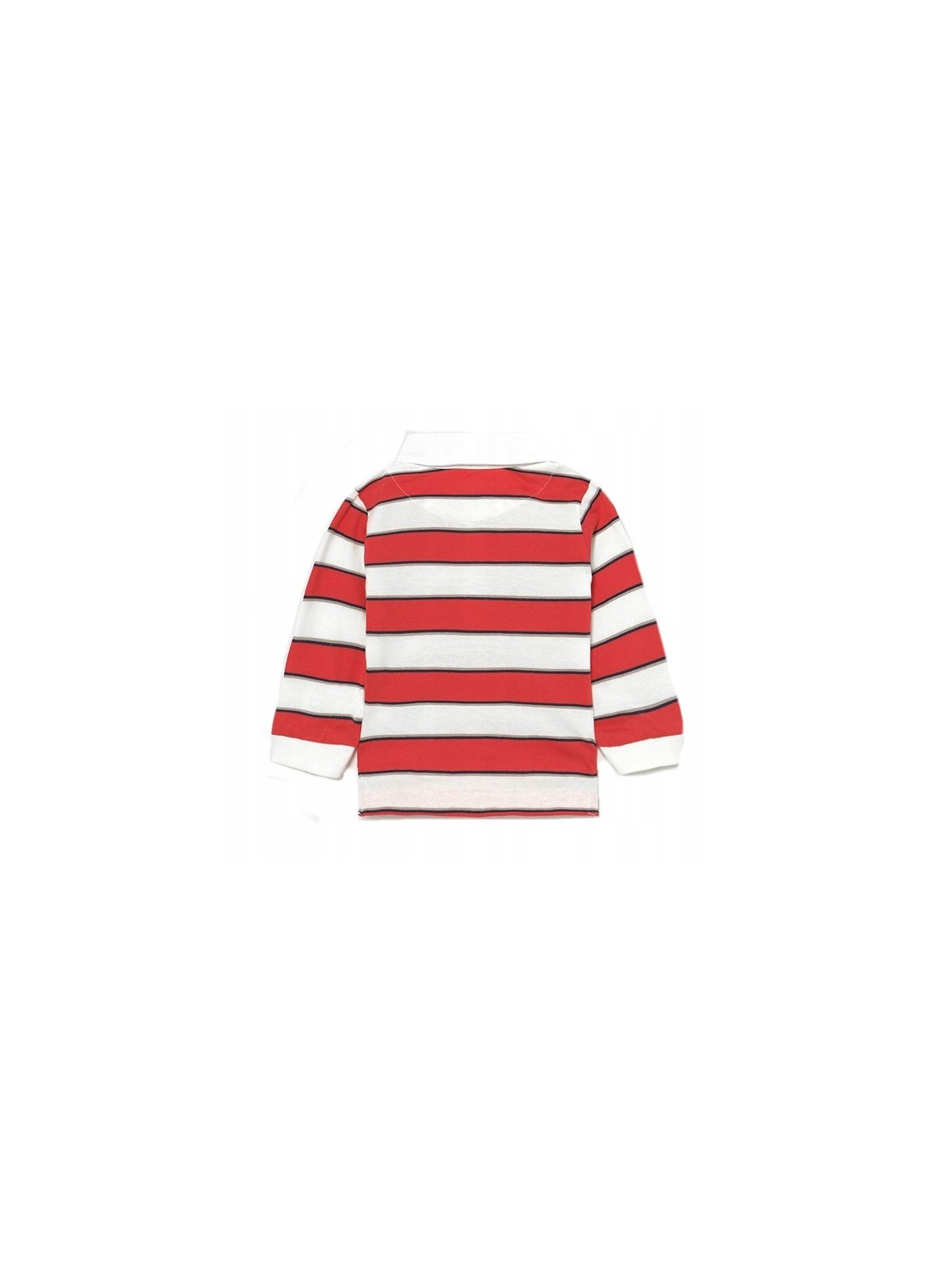 MAYORAL BABY KOSZULKA POLO DLA CHŁOPCA CZEROWNO BIAŁE PASKI 1112/31