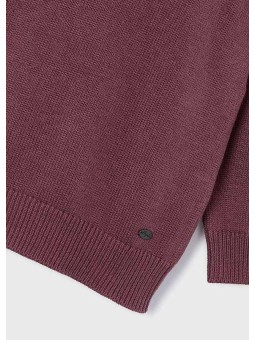 MAYORAL SWETER DLA CHŁOPCA BASIC BORDO 311/92