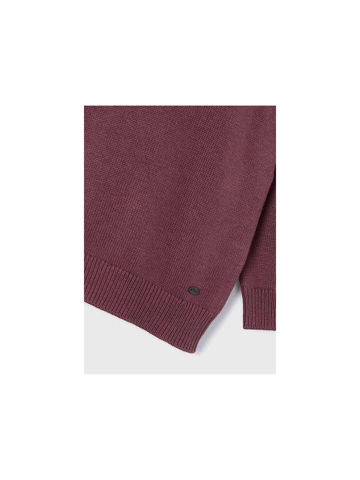 MAYORAL SWETER DLA CHŁOPCA BASIC BORDO 311/92