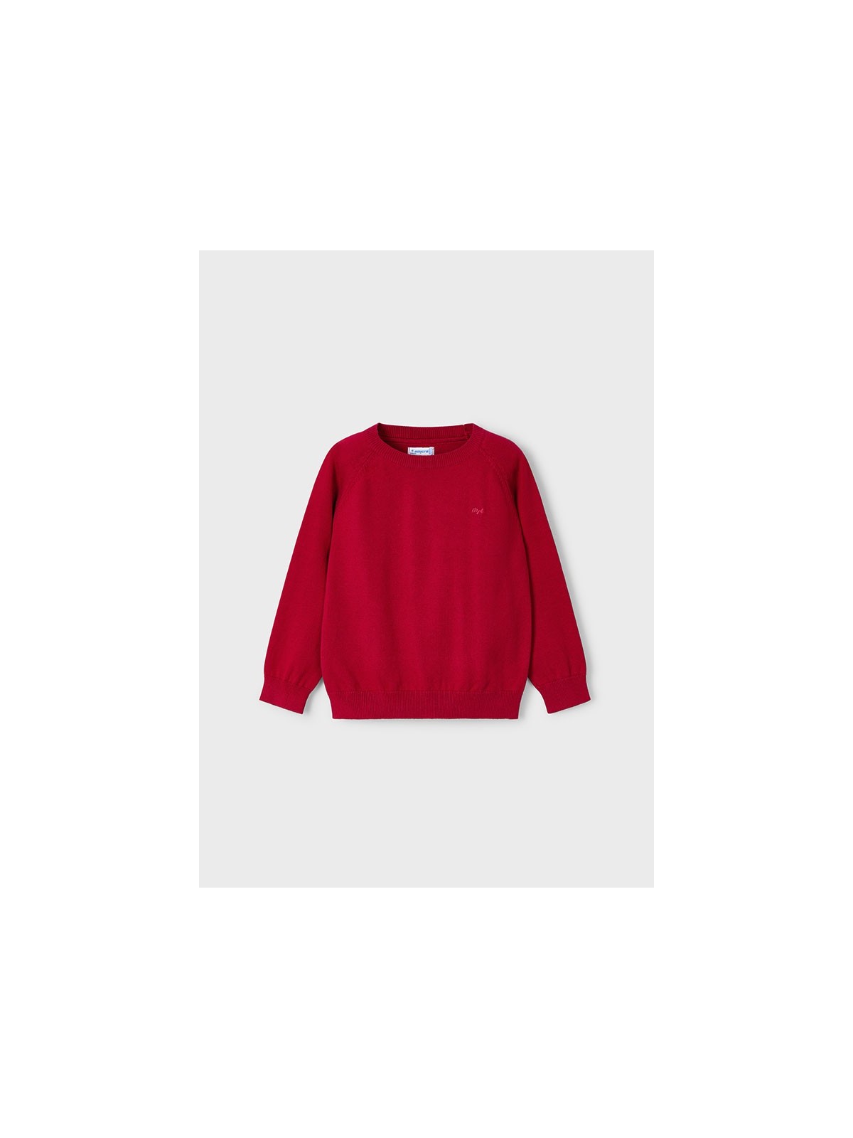 MAYORAL SWETER DLA CHŁOPCA BASIC CZERWONY 323/15