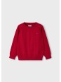 MAYORAL SWETER DLA CHŁOPCA BASIC CZERWONY 323/15