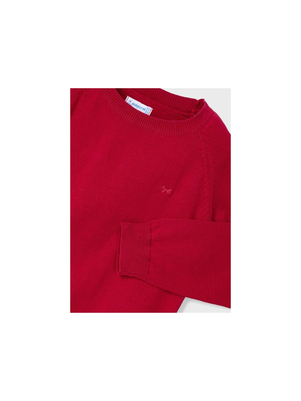 MAYORAL SWETER DLA CHŁOPCA BASIC CZERWONY 323/15