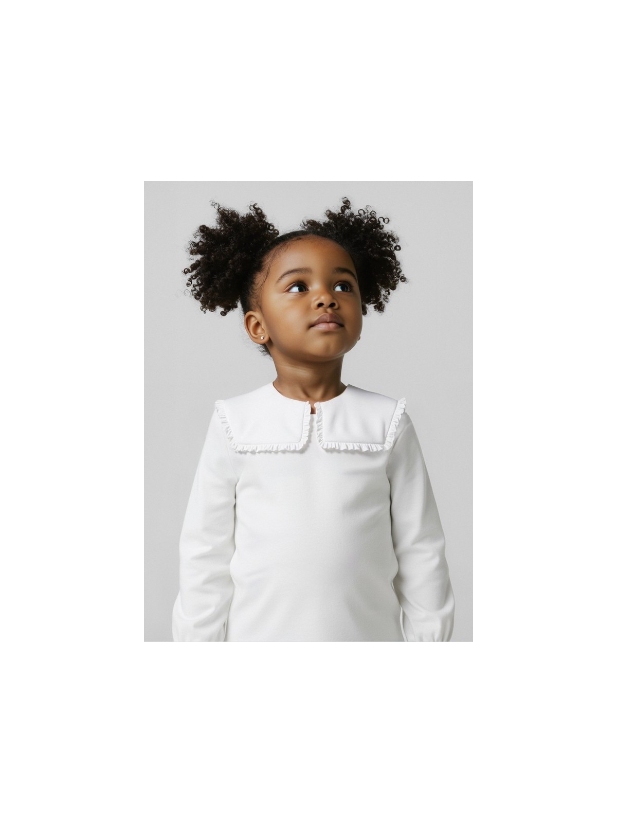 MAYORAL BLUZKA KOSZULKA NA DŁUGI RĘKAW DLA DZIEWCZYNKI  BIAŁA 4134/33