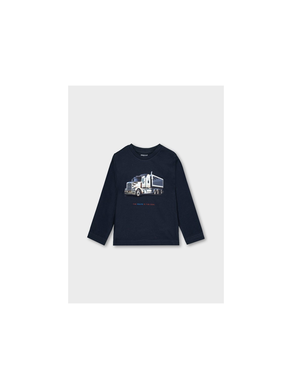 MAYORAL KOSZULKA BLUZKA NA DŁUGI RĘKAW DLA CHŁOPCA GRANAT 4085/23