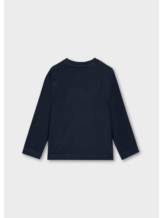 MAYORAL KOSZULKA BLUZKA NA DŁUGI RĘKAW DLA CHŁOPCA GRANAT 4085/23