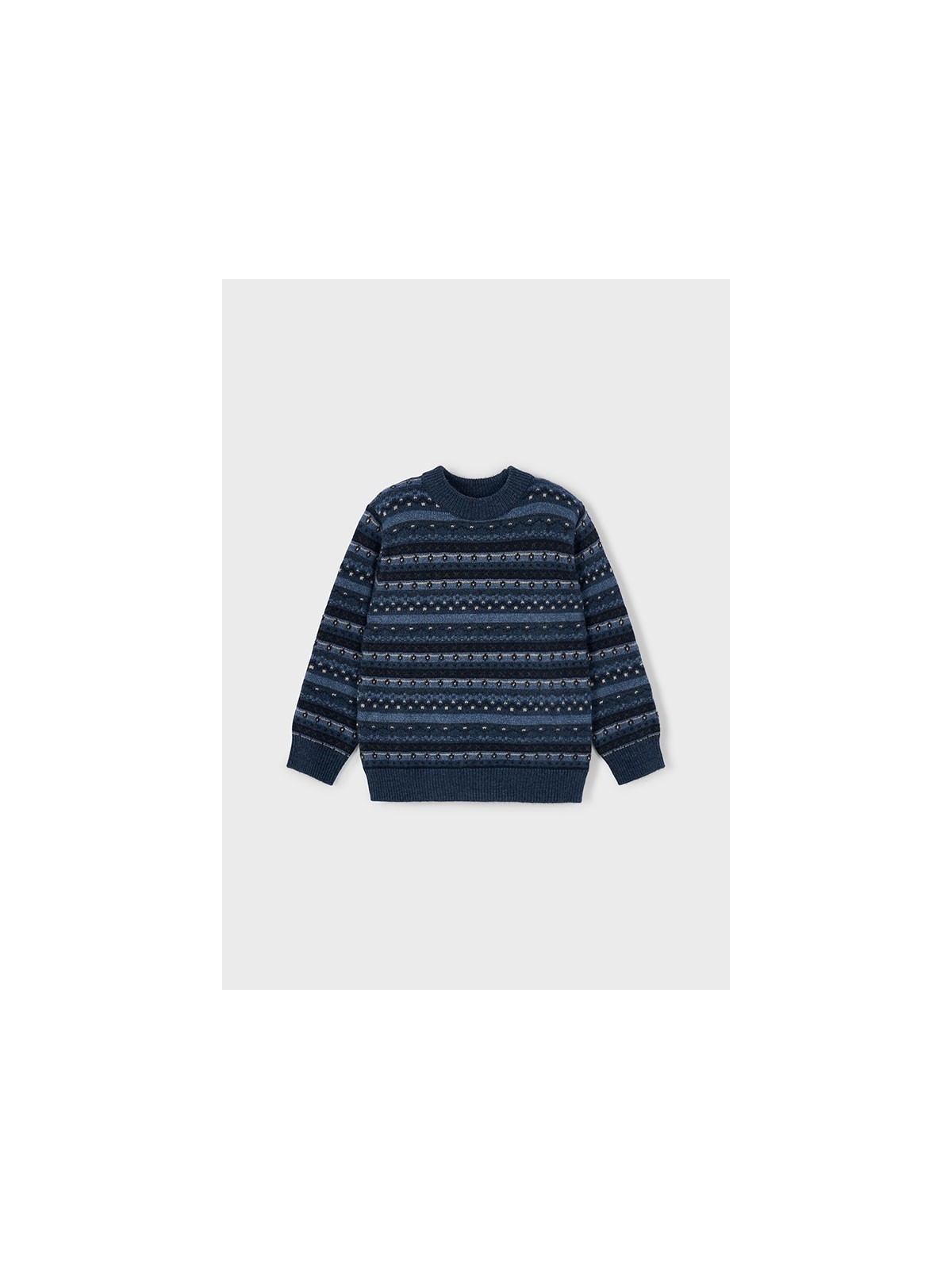MAYORAL SWETER DLA CHŁOPCA GRANAT BŁĘKIT 4381 /14