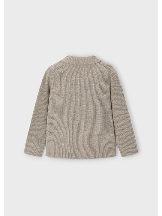 MAYORAL SWETER KARDIGAN DLA CHŁOPCA BEŻOWY 4412/58