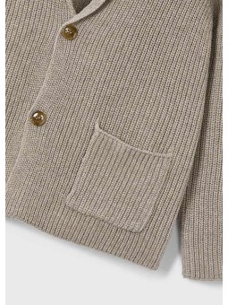 MAYORAL SWETER KARDIGAN DLA CHŁOPCA BEŻOWY 4412/58