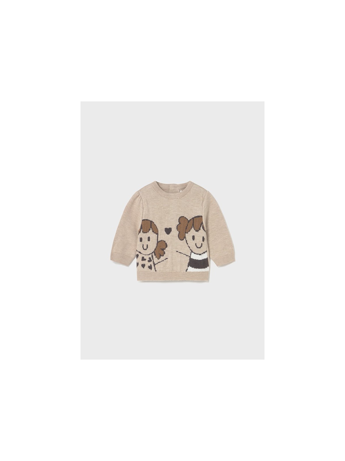 MAYORAL NEWBORN  SWETER SWETEREK BEŻ DLA DZIEWCZYNKI 2340/83
