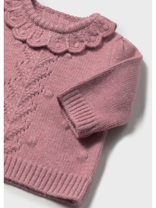 MAYORAL NEWBORN  SWETER SWETEREK RÓŻ 2340/82
