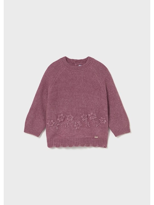 MAYORAL BABY SWETER DLA DZIEWCZYNKI FIOLET WRZOS 2352/52