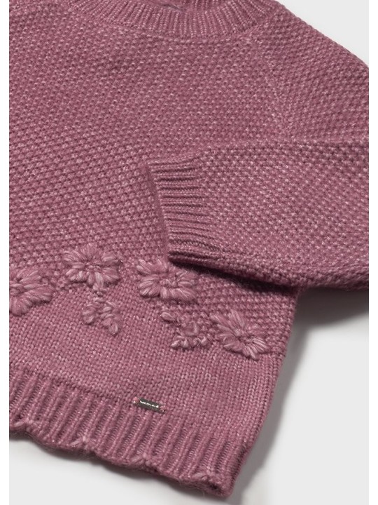 MAYORAL BABY SWETER DLA DZIEWCZYNKI FIOLET WRZOS 2352/52