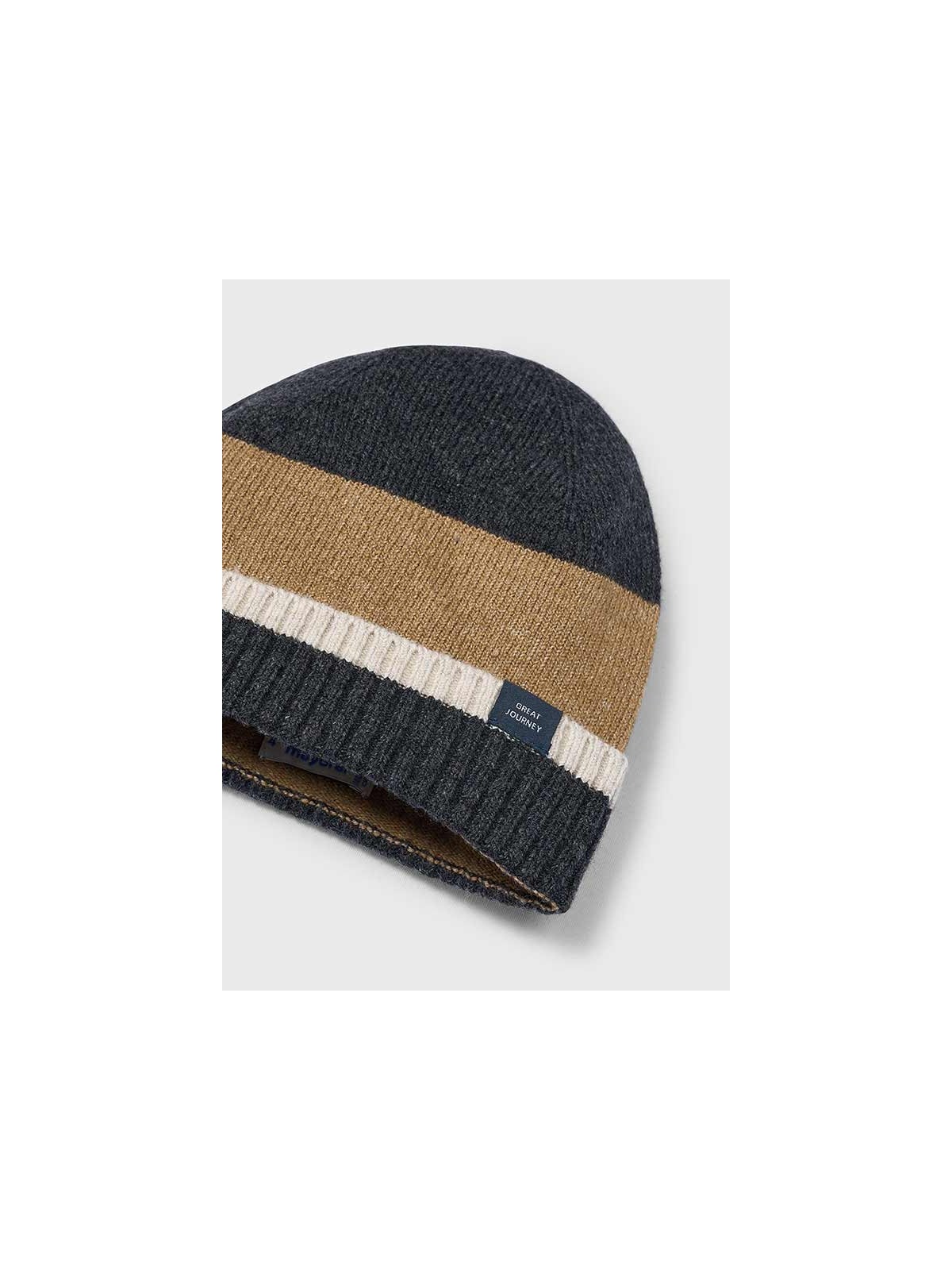 MAYORAL KOMPLET CZAPKA KOMIN GRAFIT BRĄZ 10069/77