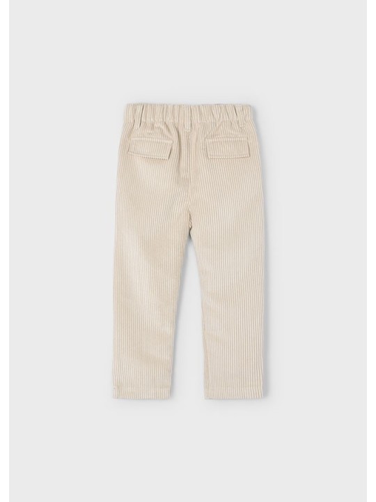 MAYORAL SPODNIE DLA CHŁOPCA SZTRUKS BEŻ  4568/63