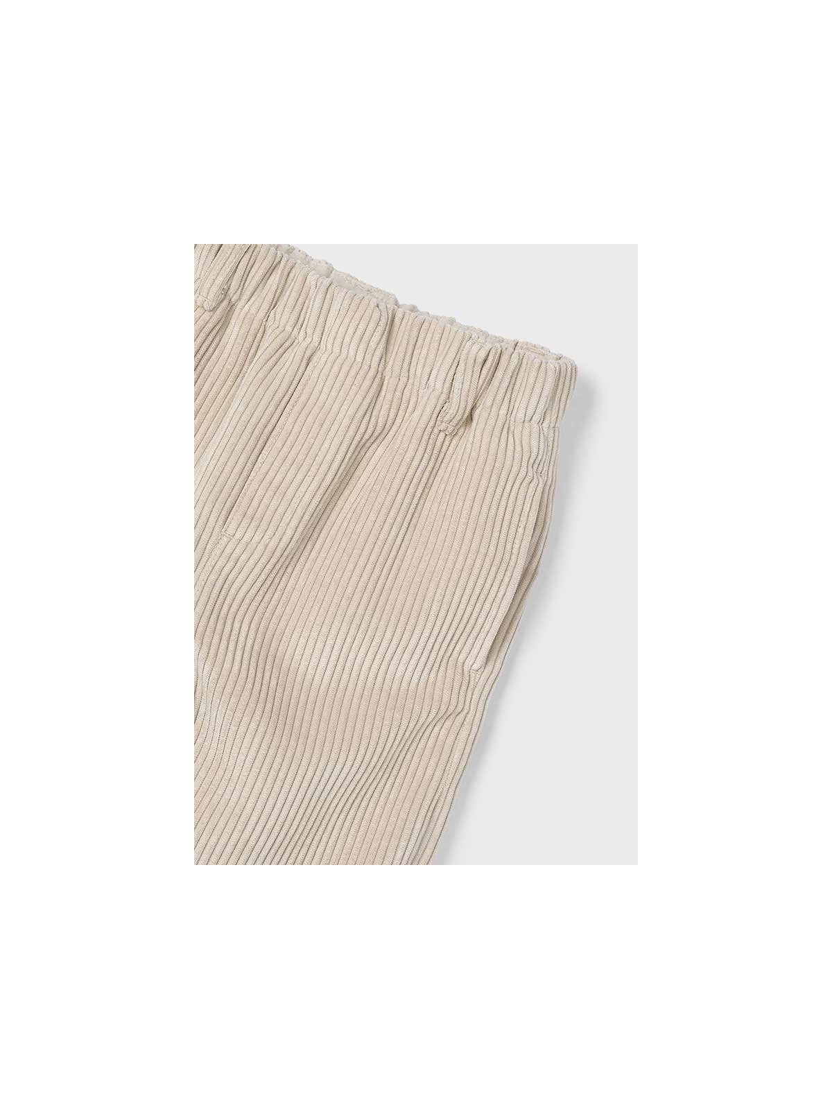 MAYORAL SPODNIE DLA CHŁOPCA SZTRUKS BEŻ  4568/63