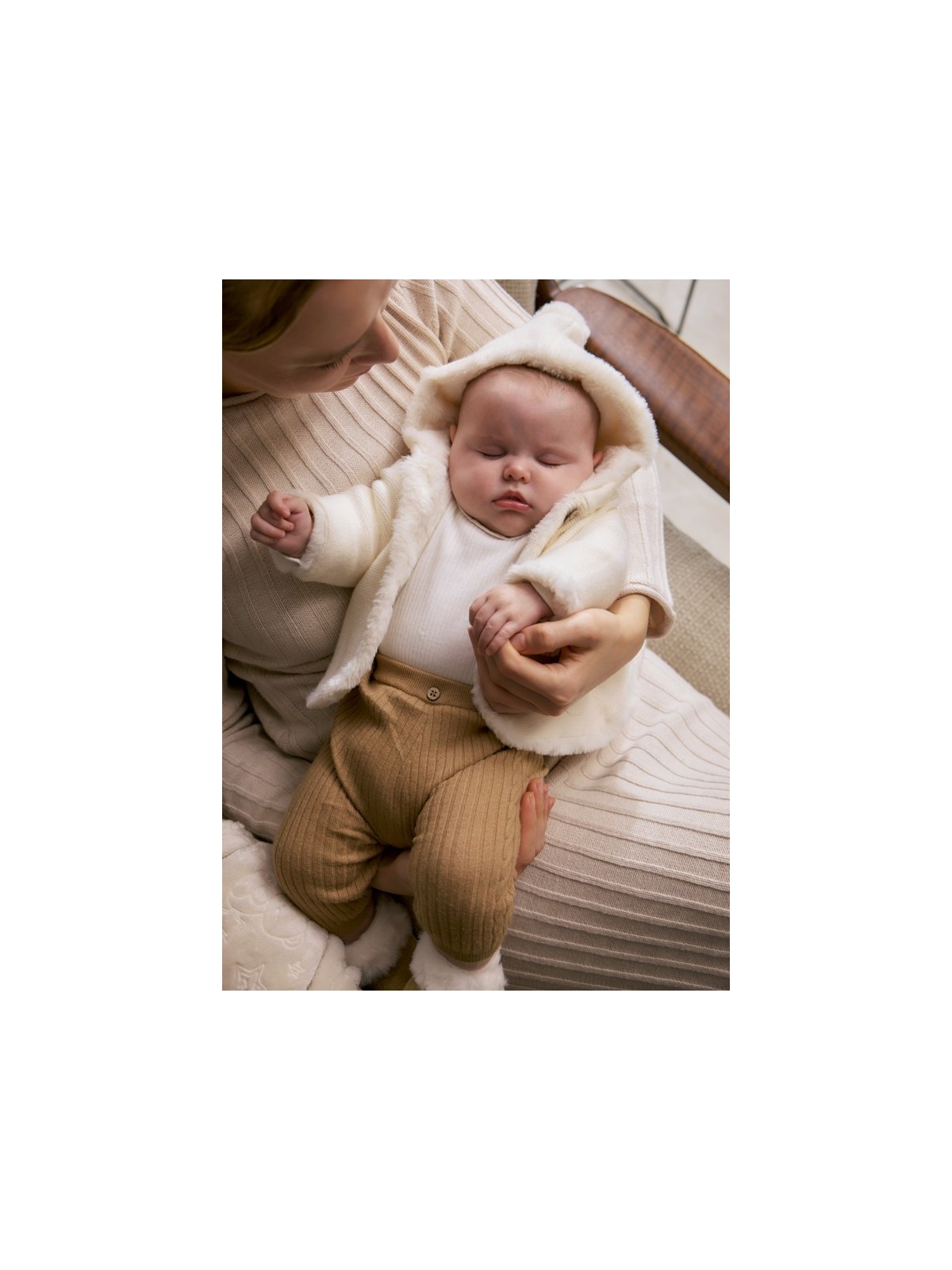 MAYORAL SPODNIE LEGINSY GETRY DZIENINOWE DLA DZIEWCZYNKI NEWBORN NIEMOWLE BEŻ 9926/71