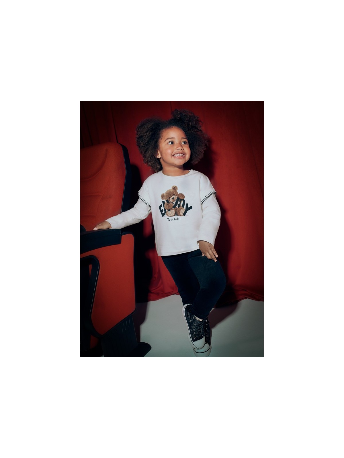 MAYORAL SPODNIE LEGINSY DLA DZIEWCZYNKI WELUR CZARNY 712/56