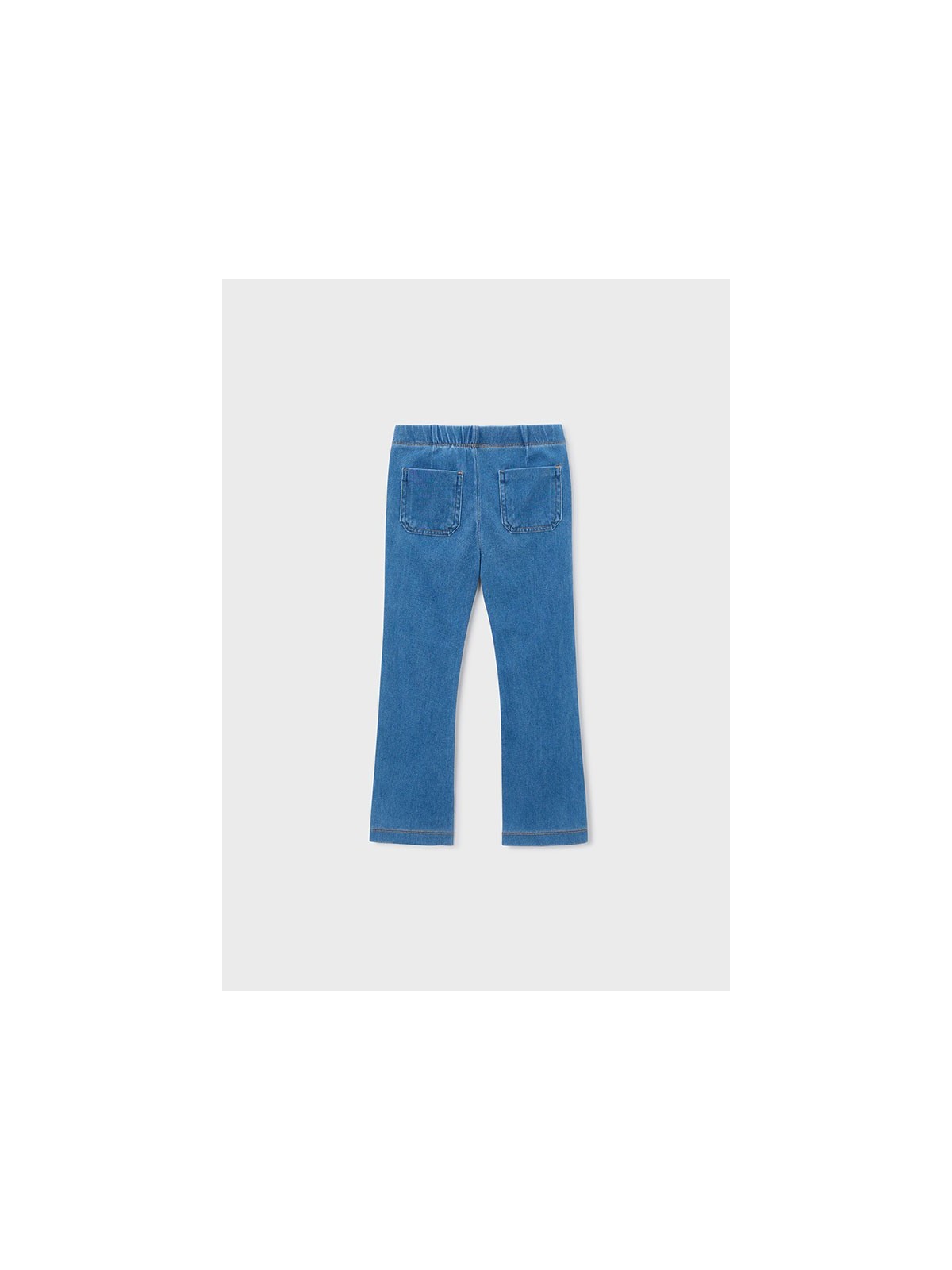 MAYORAL SPODNIE LEGINSY DLA DZIEWCZYNKI DZWONY NIEBIESKIE 4718/22