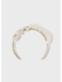 MAYORAL OPASKA NA WŁOSY DLA DZIEWCZYNKI BEŻ ZŁOTE GWIAZDKI 10024/7