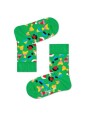 HAPPY SOCKS SKARPETKI  ZIELONE CZAPECZKI KSAH01-7300