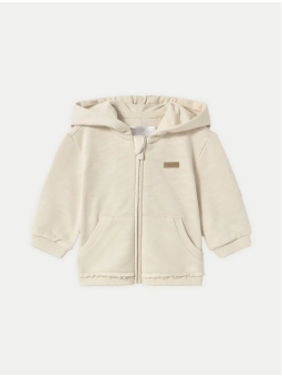 MAYORAL NEWBORN BLUZA Z KAPTUREM  KREM 1455/1