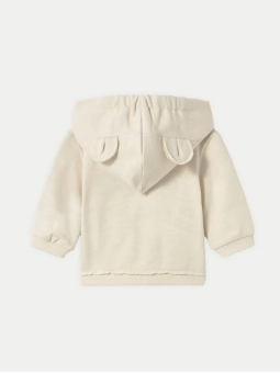 MAYORAL NEWBORN BLUZA Z KAPTUREM  KREM 1455/1