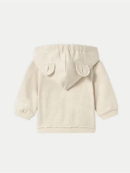 MAYORAL NEWBORN BLUZA Z KAPTUREM  KREM 1455/1