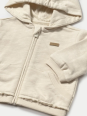 MAYORAL NEWBORN BLUZA Z KAPTUREM  KREM 1455/1