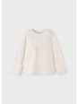 MAYORAL KOSZULKA BLUZKA NA DŁUGI RĘKAW KREM 178/54