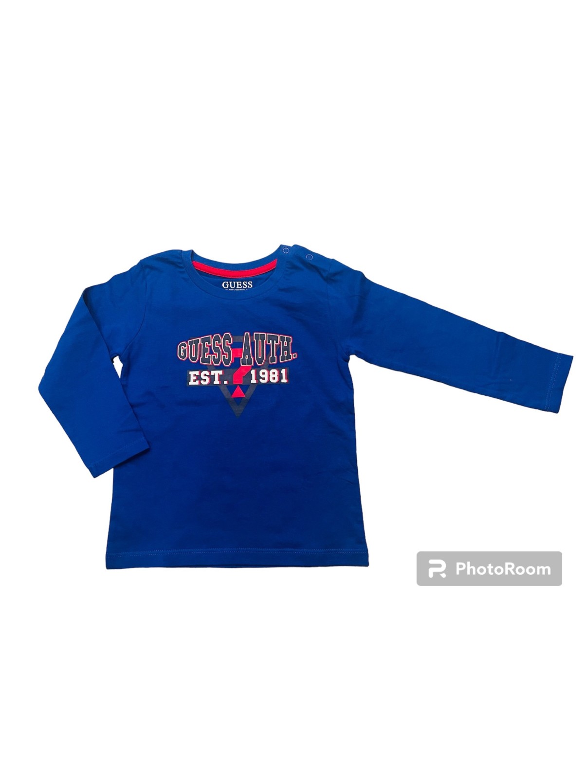 GUESS BLUZKA KOSZULKA DLA CHŁOPCA LOGO N2RI09K8HM0-HDFB