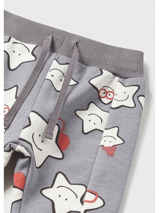 MAYORAL NEWBORN KOMPLET BLUZA  SPODNIE GWIAZDKI KOMPLET002