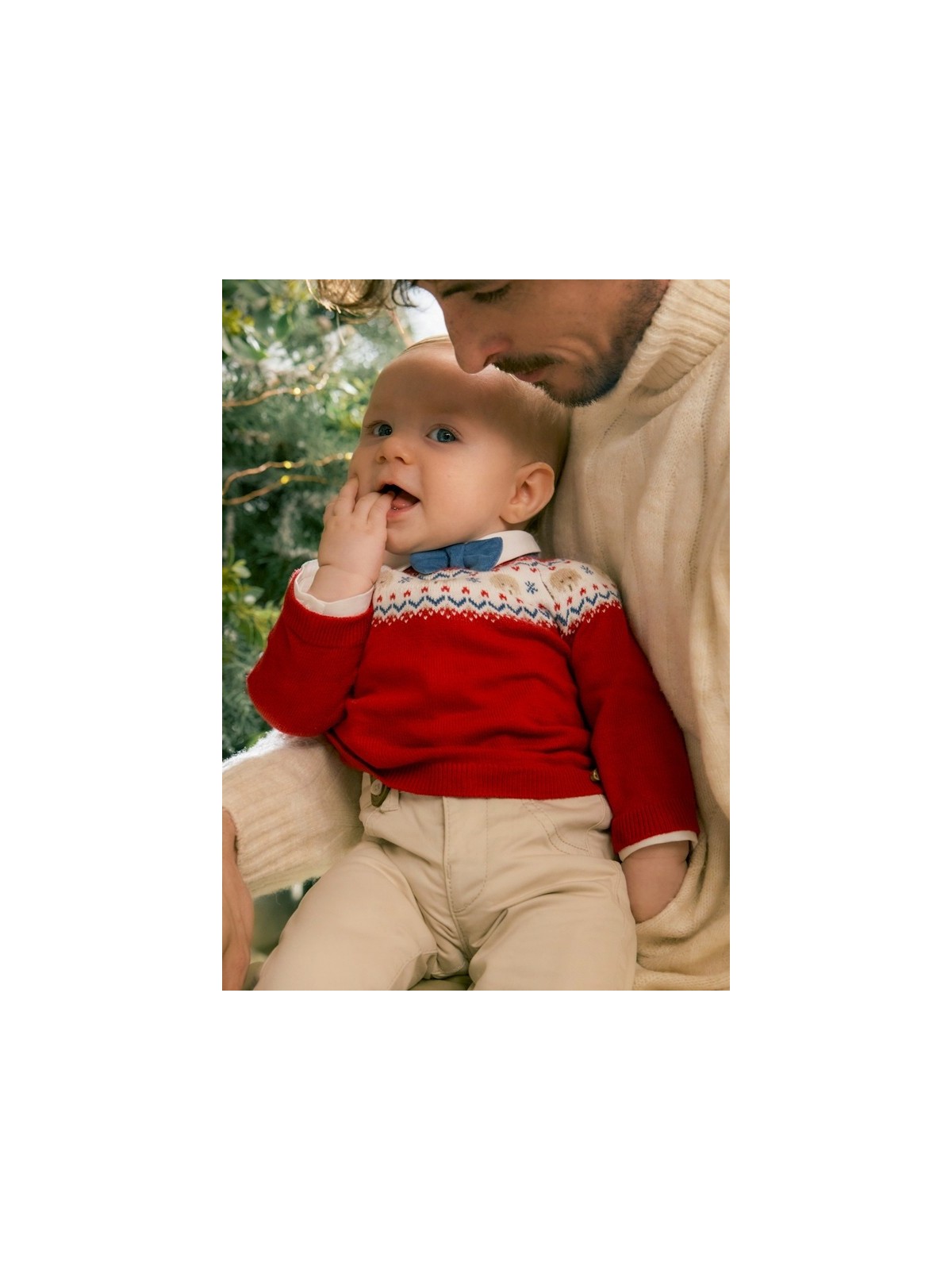 MAYORAL NEWBORN SWETER DLA CHŁOPCA CZERWONY 2336/95