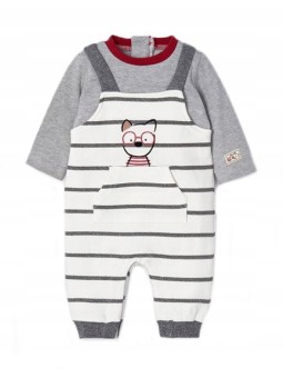 MAYORAL NEWBORN PAJAC PASKI SZARY KREMOWY 2648