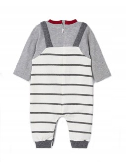 MAYORAL NEWBORN PAJAC PASKI SZARY KREMOWY 2648