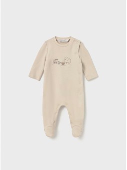 MAYORAL NEWBORN PAJAC ŚPIOCHY DLA CHŁOPCA BEŻ 2714