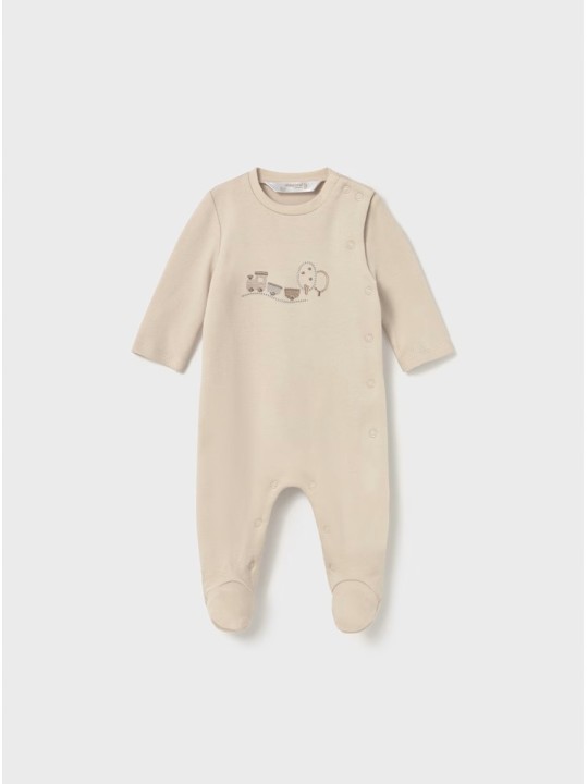 MAYORAL NEWBORN PAJAC ŚPIOCHY DLA CHŁOPCA BEŻ 2714